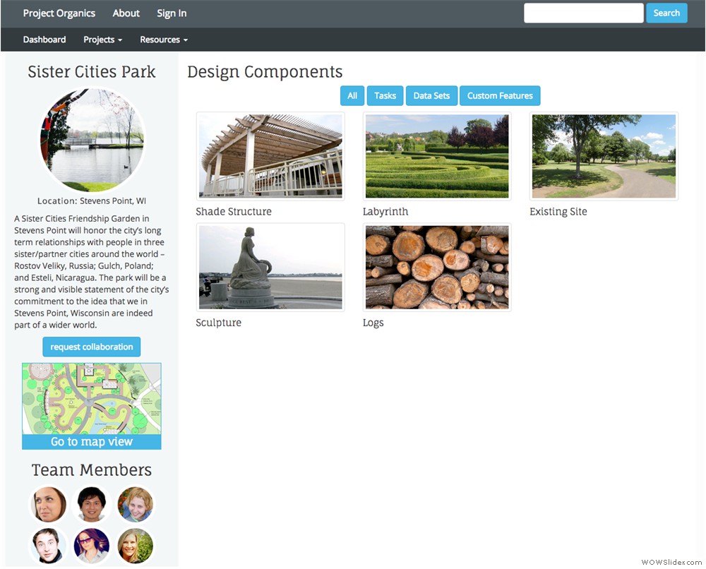 organics design overview
