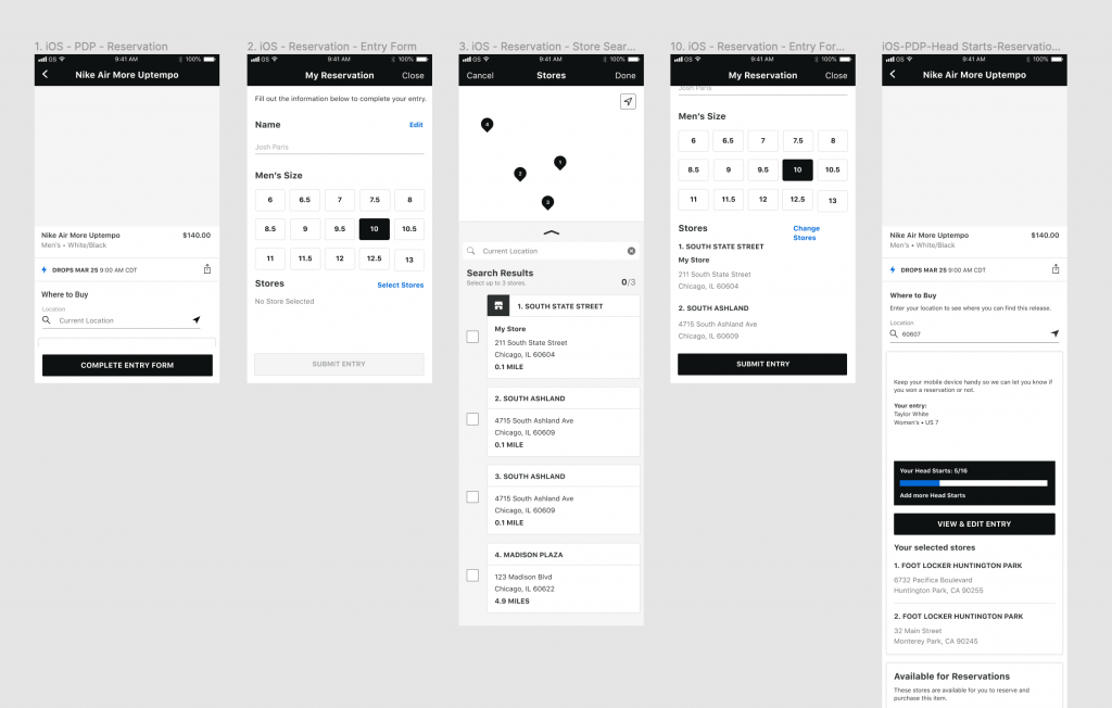 Launch Reservation UI